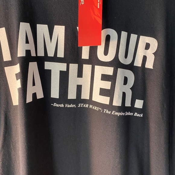 Darth Vader I am your father tshirt short sleeve NWT Size XL - Picture 3 of 10